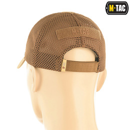 M-Tac бейсболка тактична з сіткою Elite Flex Coyote Brown. Фото 3