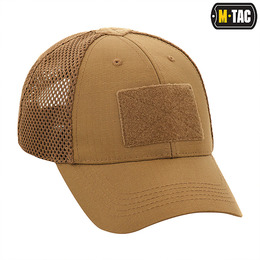M-Tac бейсболка тактична з сіткою Elite Flex Coyote Brown. Фото 4