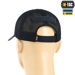 M-Tac бейсболка тактична з сіткою Elite Flex Dark Navy Blue. Фото 3