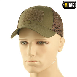 M-Tac бейсболка тактична з сіткою Elite Flex Dark Olive