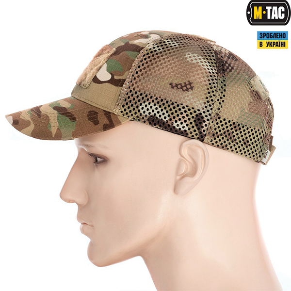 M-Tac бейсболка тактична з сіткою MC. Фото 2