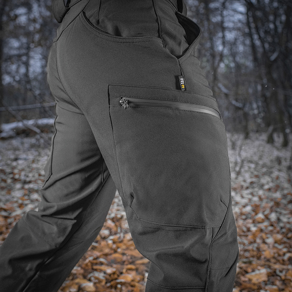 M-Tac штани Soft Shell Winter Black. Фото 8