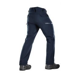 M-Tac штани Soft Shell Winter Dark Navy Blue. Фото 4