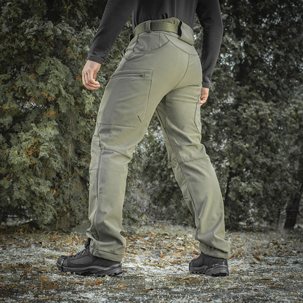 M-Tac штани Soft Shell Winter Olive. Фото 7
