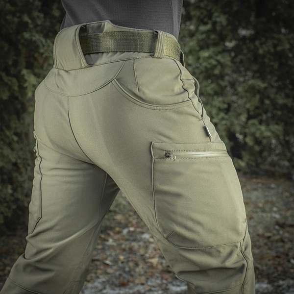 M-Tac штани Soft Shell Winter Olive. Фото 8
