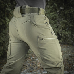 M-Tac штани Soft Shell Winter Olive. Фото 8