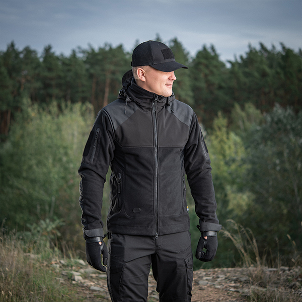 M-Tac куртка Norman Windblock Fleece Black. Фото 5