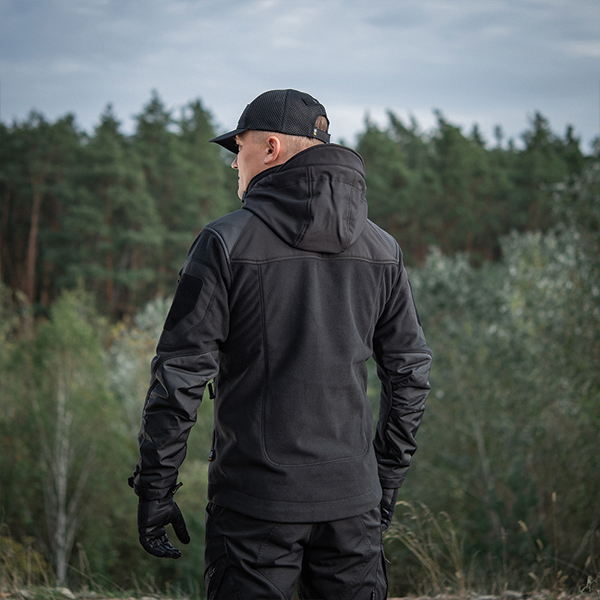 M-Tac куртка Norman Windblock Fleece Black. Фото 6