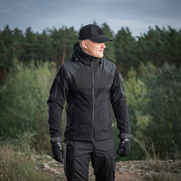 M-Tac куртка Norman Windblock Fleece Black. Фото 5