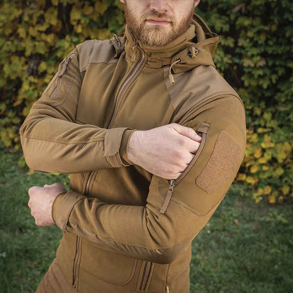 M-Tac куртка Norman Windblock Fleece Coyote. Фото 15