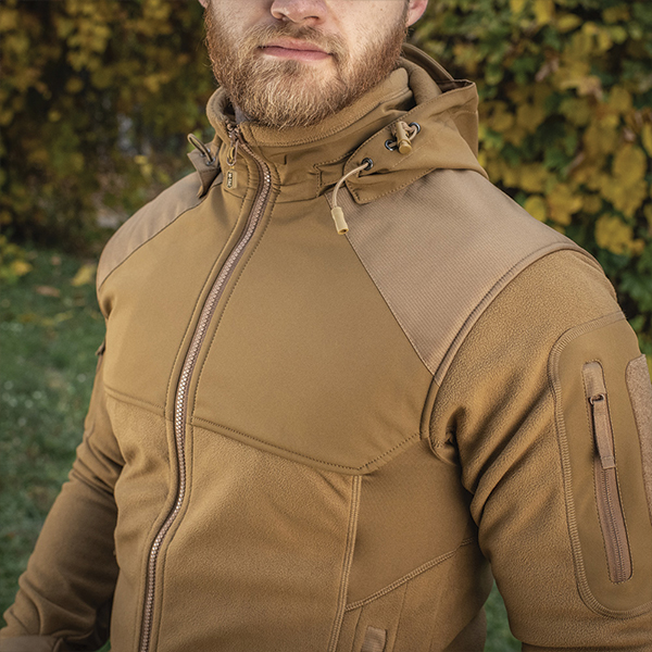 M-Tac куртка Norman Windblock Fleece Coyote. Фото 17