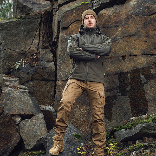 M-Tac куртка Norman Windblock Fleece Olive. Фото 17