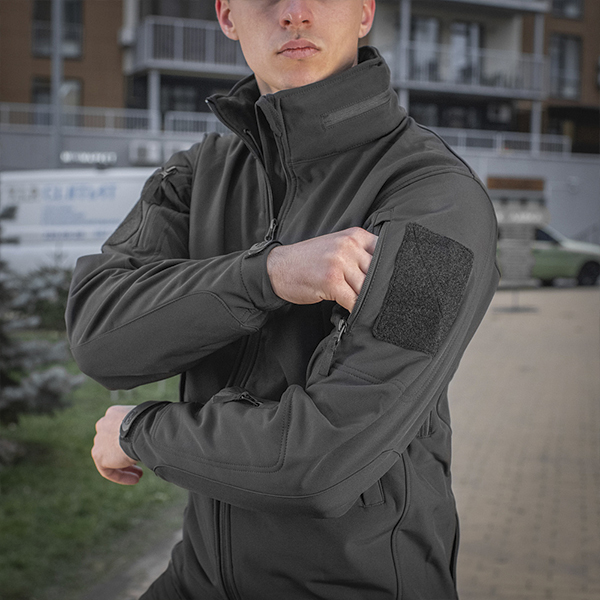 M-Tac куртка Soft Shell Black. Фото 7