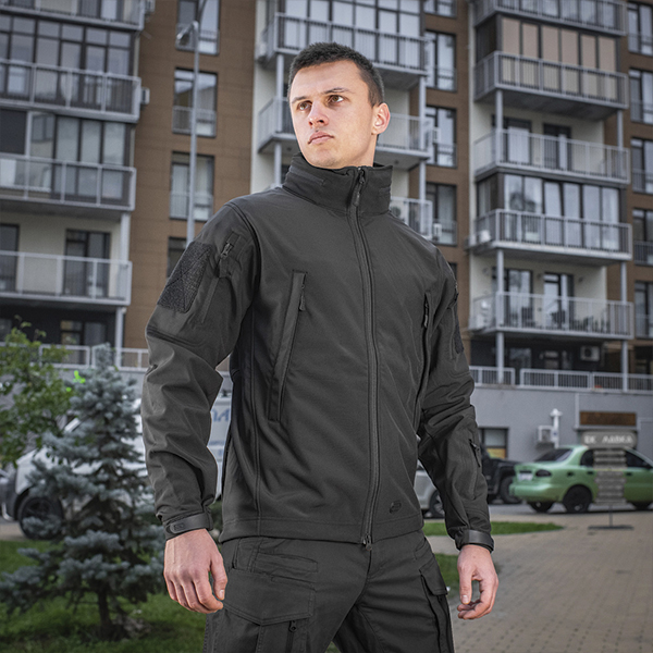 M-Tac куртка Soft Shell Black. Фото 8