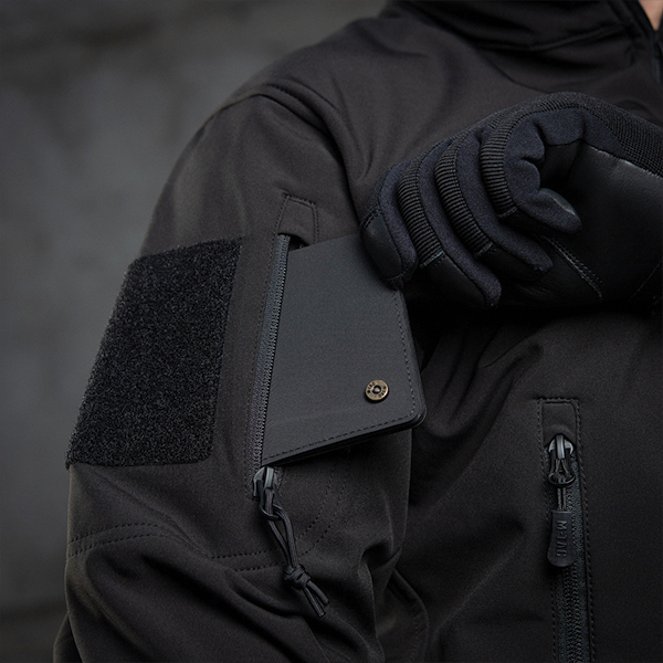 M-Tac куртка Soft Shell Police Black. Фото 12