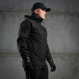 M-Tac куртка Soft Shell Police Black. Фото 13