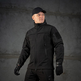 M-Tac куртка Soft Shell Police Black. Фото 9