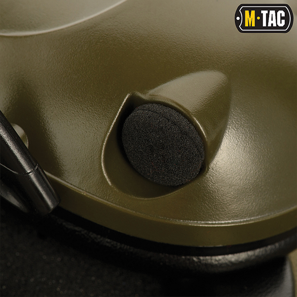 M-Tac навушники стрілецькі активні Tactical 6S Olive. Фото 5