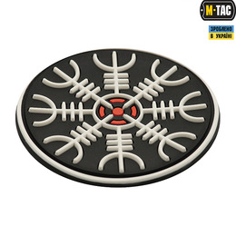 M-Tac нашивка Шолом Жаху PVC Black/White