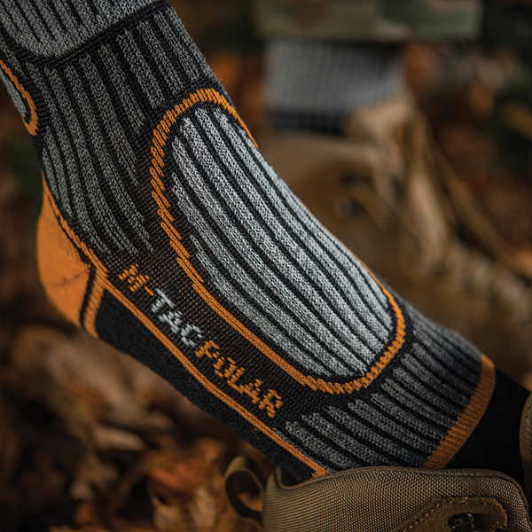 M-Tac шкарпетки Polar Merino 40% Black. Фото 15