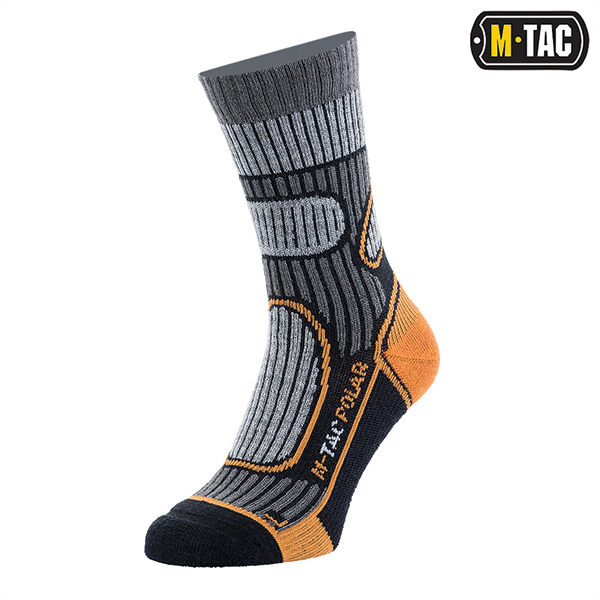 M-Tac шкарпетки Polar Merino 40% Black. Фото 2