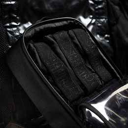 M-Tac органайзер утилітарний прозорий Elite Large (30х19 см) Black. Фото 9