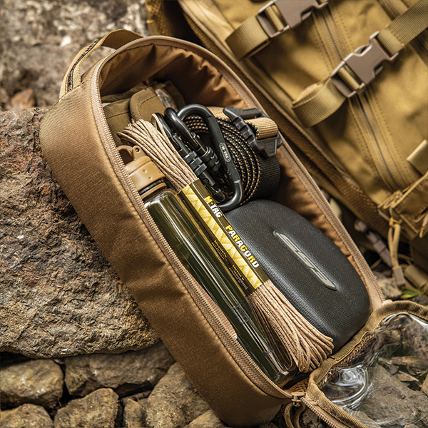 M-Tac органайзер утилітарний прозорий  Elite Large (30х19 см) Coyote. Фото 7