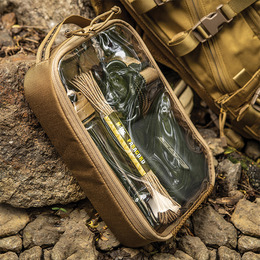 M-Tac органайзер утилітарний прозорий  Elite Large (30х19 см) Coyote. Фото 10