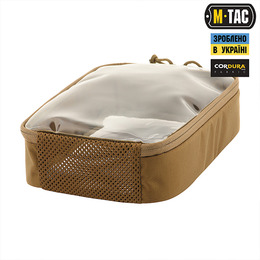 M-Tac органайзер утилітарний прозорий  Elite Large (30х19 см) Coyote. Фото 4