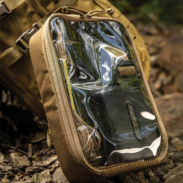 M-Tac органайзер утилітарний прозорий  Elite Large (30х19 см) Coyote. Фото 9