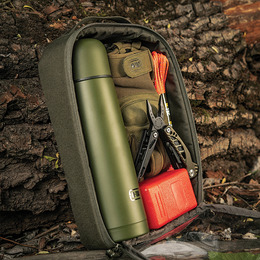 M-Tac органайзер утилітарний прозорий Elite Large (30х19 см) Ranger Green. Фото 9