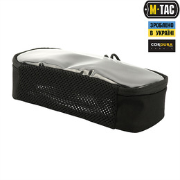 M-Tac органайзер утилітарний прозорий Elite Medium (26х11 см) Black. Фото 4