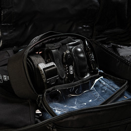 M-Tac органайзер утилітарний прозорий Elite Medium (26х11 см) Black. Фото 6