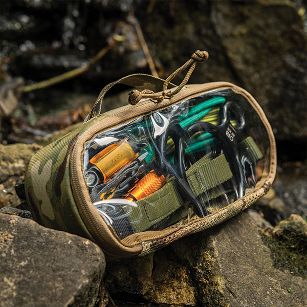 M-Tac органайзер утилітарний прозорий Elite Medium (26х11 см) Multicam. Фото 8