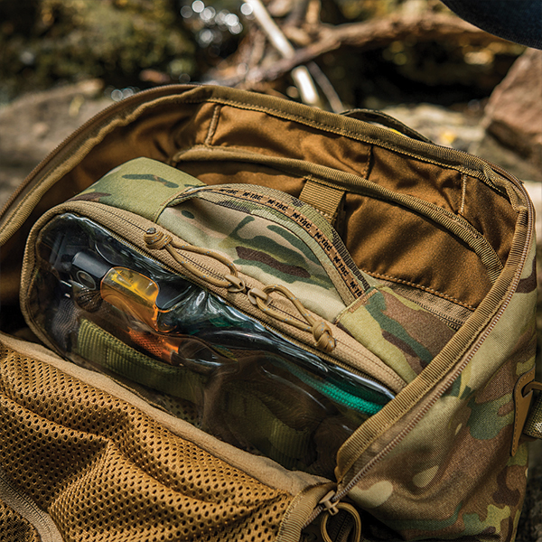 M-Tac органайзер утилітарний прозорий Elite Medium (26х11 см) Multicam. Фото 9