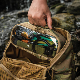 M-Tac органайзер утилітарний прозорий Elite Medium (26х11 см) Multicam. Фото 10