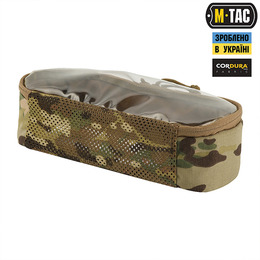 M-Tac органайзер утилітарний прозорий Elite Medium (26х11 см) Multicam. Фото 4