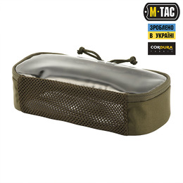 M-Tac органайзер утилітарний прозорий Elite Medium (26х11 см) Ranger Green. Фото 4