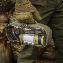 M-Tac органайзер утилітарний прозорий Elite Medium (26х11 см) Ranger Green. Фото 9
