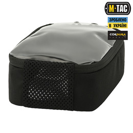 M-Tac органайзер утилітарний прозорий Elite Small (22х14 см) Black. Фото 4