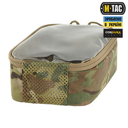 M-Tac органайзер утилітарний прозорий Elite Small (22х14 см) Multicam. Фото 4
