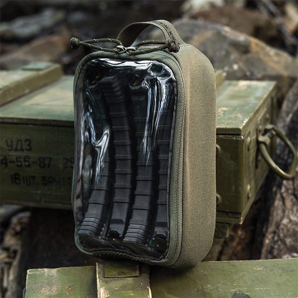 M-Tac органайзер утилітарний прозорий Elite Small (22х14 см) Ranger Green. Фото 10