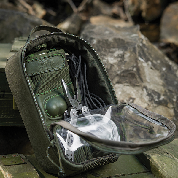 M-Tac органайзер утилітарний прозорий Elite Small (22х14 см) Ranger Green. Фото 6