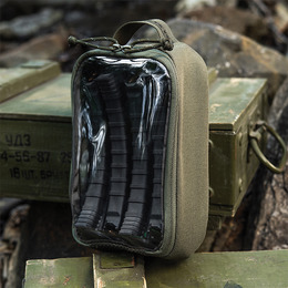 M-Tac органайзер утилітарний прозорий Elite Small (22х14 см) Ranger Green. Фото 10