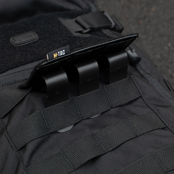 M-Tac панель для нашивок на MOLLE 120x85 Black. Фото 4