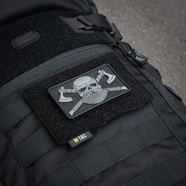 M-Tac панель для нашивок на MOLLE 120x85 Black. Фото 6
