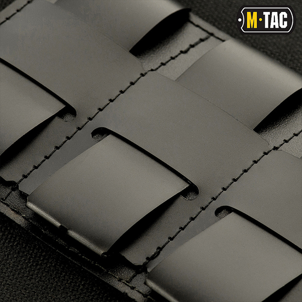 M-Tac панель для нашивок на MOLLE 120x85 Black. Фото 8