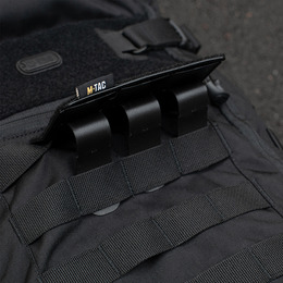 M-Tac панель для нашивок на MOLLE 120x85 Black. Фото 4