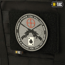 M-Tac панель для нашивок на MOLLE 120x85 Black. Фото 7