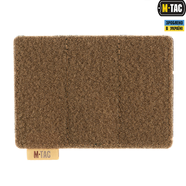 M-Tac панель для нашивок на MOLLE 120x85 Coyote